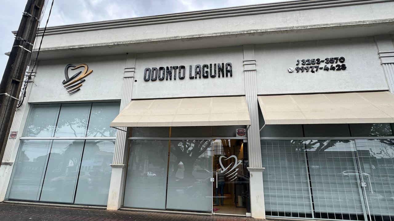 Fachada da Odonto Laguna em Maringá-PR